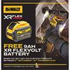 DEWALT DCMCST635X1 54V XR Flexvolt Brushless Top Handle Battery Chainsaw, 35cm, 1 x 9Ah Battery