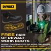 DEWALT DCLE34035D1 18V Remote Control Green Line Laser, 1 x 2.0Ah Battery