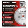 TREND CSB/AP18458A Craft Saw Blade 184mm x 58 Teeth x 30 Aluminium and Plastic
