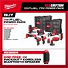 MILWAUKEE M12FPP7B2-622P 12V  Fuel 7 Piece Power Pack Kit, 1 x 6.0Ah & 1 x 2.0Ah Batteries