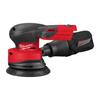 MILWAUKEE M18FROS125-502X M18 Fuel Random Orbit Sander, 125mm, 2 x 5.0Ah Batteries