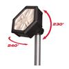MILWAUKEE 4933492902 M18 SAL2-502B M18 LED Stand Light, 2 x 5.0Ah Batteries