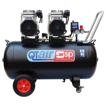 SIP 05494 QT AIR DD 3HP 100 Litre Ultra Low Noise Oil-Free Direct Drive Compressor 