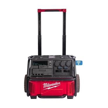 MILWAUKEE 4933492134 IRPSUOP2500 Packout Roll-On 7200 / 3600 W 2.5 kWh Mobile Power Supply, 240V