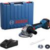 BOSCH GWS18V-8 06019N9000 Professional Cordless Angle Grinder, Bare Unit 
