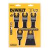 DEWALT DT20732-QZ Oscillating Cutting Saw Blade, 5 Piece Set 