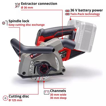 Einhell TP-MA 36/30 Li BL Cordless Wall Chaser 4350800