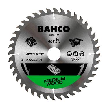 BAHCO 210MM x 30 x 40 Tooth Circular Saw Blade 8501-17F