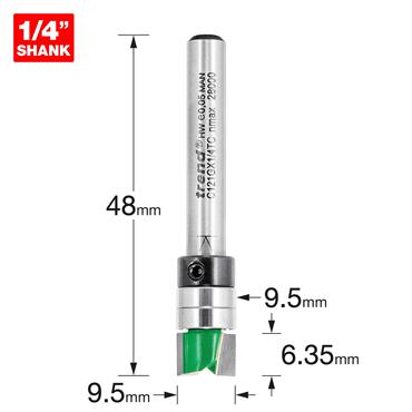 Trend 12.7mm Diameter Profile Cutter C121GX1/4TC