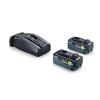 FESTOOL 578898 ENERGY SET 2 x 18V TBX8 Tabless 8.0Ah Batteries & Airstream Charger