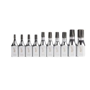 MILWAUKEE 4932480564 3/8" Drive Torx Bit Socket Set, 10 Piece Set