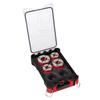 MILWAUKEE 4932480250 4 Piece BSPT Alloy Pipe Threader Die Head PackOut Kit (for M18FPT114)