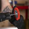SEALEY SENFBC75 75mm Nylon Filament Circular Brush with 6mm Shaft