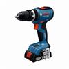 BOSCH 06019N3373 GSB 18V-65 18V Combi Drill, 2 x 5.0Ah Batteries