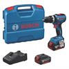 BOSCH 06019N3373 GSB 18V-65 18V Combi Drill, 2 x 5.0Ah Batteries