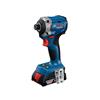BOSCH 06019N2072 GDR 18V-215 18V 215NM Brushless Impact Driver, 2 x 5.0Ah Batteries