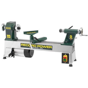 Record Power 15001 DML250 10" 5 Speed Cast Iron Mini Lathe