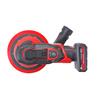 MILWAUKEE M12FROS5-502X M12 FUEL 150 mm Random Orbital Sander with 5.0 mm Orbit, 2 x 5.0Ah Batteries