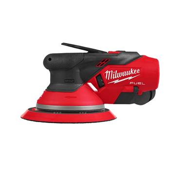 MILWAUKEE M12FROS5-502X M12 FUEL 150 mm Random Orbital Sander with 5.0 mm Orbit, 2 x 5.0Ah Batteries