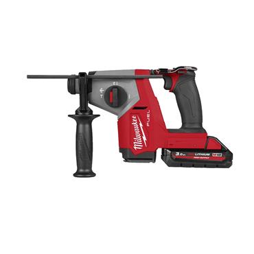 MILWAUKEE M18FHAC16-302X M18 FUEL High Performance 4-mode 16 mm SDS-Plus Hammer, 2 x 3.0Ah Batteries