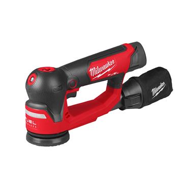 MILWAUKEE M12FSDR75-202B M12 FUEL 75 mm Random Orbit Sander, 2 x 2.0Ah Batteries