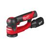 MILWAUKEE M12FSDR75-202B M12 FUEL 75 mm Random Orbit Sander, 2 x 2.0Ah Batteries