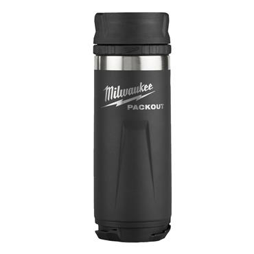 MILWAUKEE 4932493474 Packout™ Bottle Sip Lid, Black, 532ml 