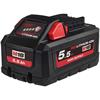 MILWAUKEE M18HB5.5 4932464712 M18 5.5Ah High Output Li-Ion Battery