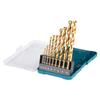MAKITA D-72849 HSS-TIN Drill Bit ECO Set, 10 Piece Set