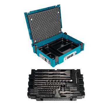 MAKITA B-52059 MAKOAC SDS- Plus Set, 17 Piece Set