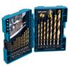 MAKITA D-67527 HSS-TIN Metal Bit Set, 19 Piece Set