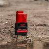 MILWAUKEE M12HB2.5 4932480164 12V 2.5ah High Output Red Litihum Battery