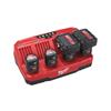MILWAUKEE M12C4 4932430555 12V 4 Bay Multi Charger