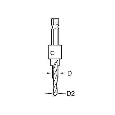 TREND SNAP/CB/4TC Snappy TC Counterbore 6.35mm x 12.7mm