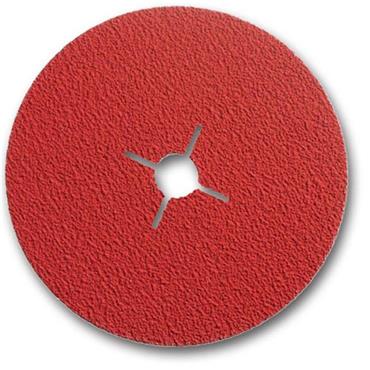 NORTON 66623327499 80 Grit F996 Ceramic Quantum Fibre Disc