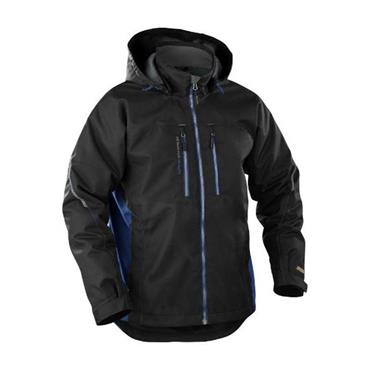 BLAKLADER 4890 Waterproof Lined Functional Jacket - Black/Cornflower Blue