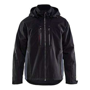 BLAKLADER 4890 Waterproof Lined Functional Jacket - Black/Grey