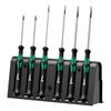 Wera 05118150001 2035/6 A 6 Piece Micro Slotted/Phillips Precision Screwdriver Set