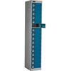 Probe 16 Compartment 16 Door Blue Laptop Locker, W1351YXDOB00