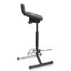 Score SIT-STAND Black Steady Stool