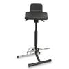 Score SIT-STAND Black Steady Stool