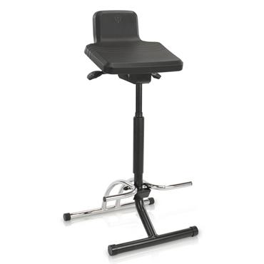 Score SIT-STAND Black Steady Stool