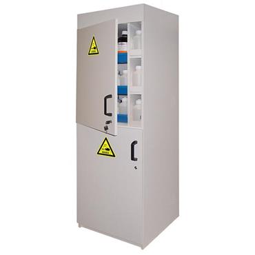 Ecosafe APC92+0 2 Door Tall Melamine Safety Cabinet for Acids and Bases