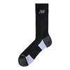 NEW BALANCE LAS51351BLK0M Black Performance Cushioned Crew Socks Size Medium