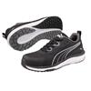 PUMA CELERITY KNIT LOW S1PS ESD Safety Shoe, Black/White, Size 35/2