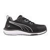 PUMA CELERITY KNIT LOW S1PS ESD Safety Shoe, Black/White, Size 35/2