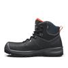 SNICKERS Solid Gear Ion GTX Mid Safety Boots, Black/Red, Size 41/7