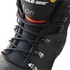SNICKERS Solid Gear Ion GTX Mid Safety Boots, Black/Red, Size 41/7