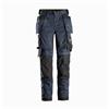 SNICKERS 6247 AllroundWork Womens Stretch Trousers, Navy/Black, Size 27 x 29"