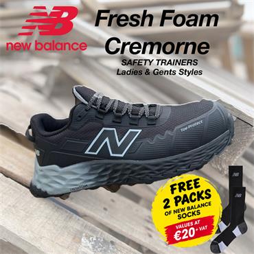 NEW BALANCE Cremorne S3L Ladies Safety Trainers, Black